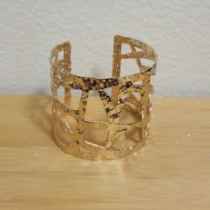 Gold cuff